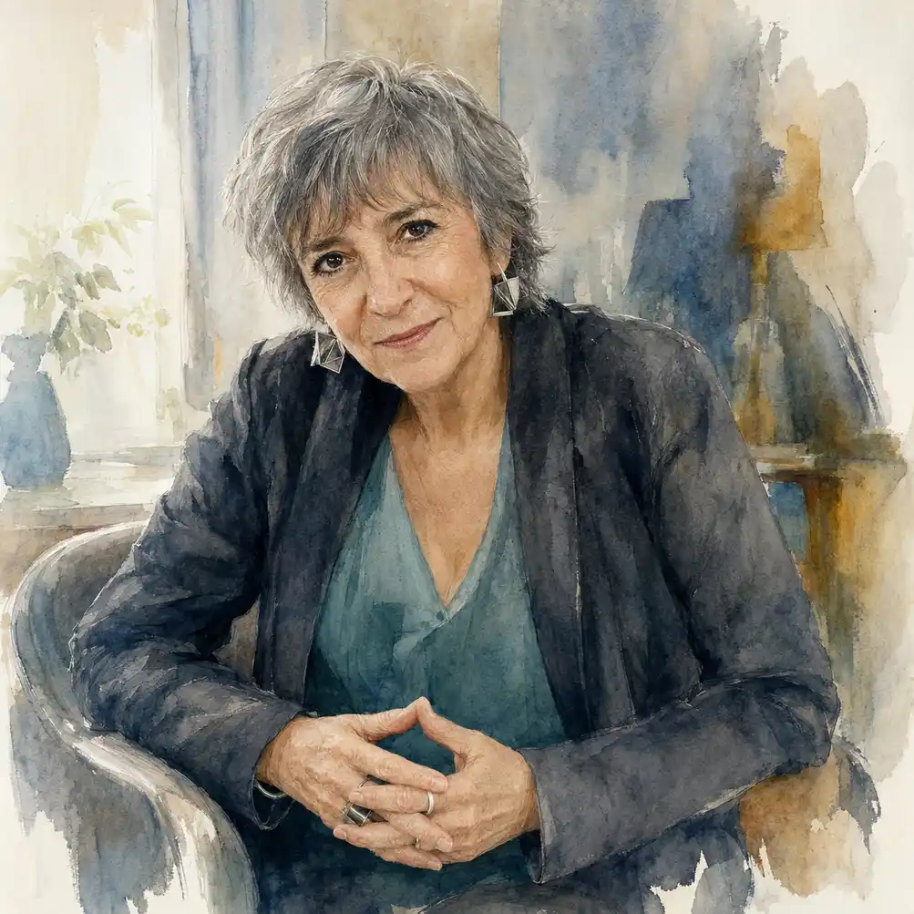 Half-Portrait of Rosa Montero